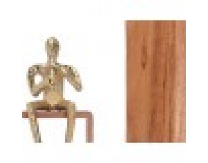 Декоративна фигурка Саксофон Златен Дървен Метал 13 x 27 x 13 cm