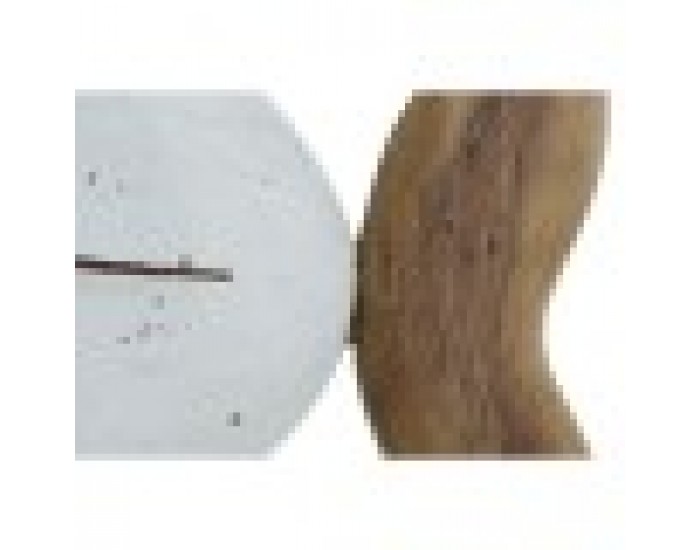 Декоративна фигурка Home ESPRIT Бял Естествен Риба Завършек със състаряващо покритие (2 броя)