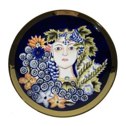 Украса за център на маса DKD Home Decor Порцелан (42 x 42 x 4 cm) - Декорации