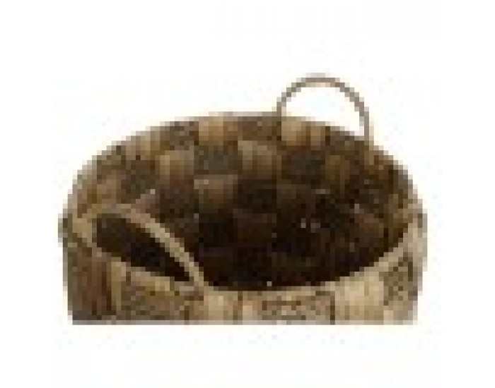 Игра на Кошници Home ESPRIT Естествен Морска трева Естествено влакно Boho 43 x 43 x 39 cm (2 Части)