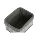 Игра на Кошници DKD Home Decor Бял Сив Бамбук Дървен MDF 51 x 35 x 33 cm