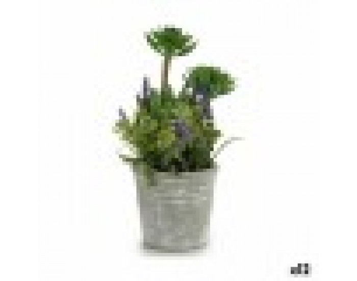 Декоративно Растение Поле с цветя Kорк Пластмаса 10 x 25 x 10 cm (12 броя)