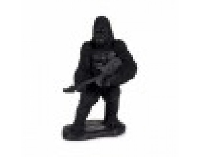 Декоративна фигурка Горила Китара Черен 17,5 x 38 x 27 cm (3 броя)