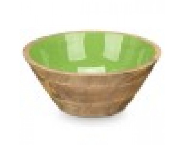 Купа GiftDecor MALI-701 G Зелен Емайл Дърво манго 24,3 x 10,5 x 24,3 cm (6 броя) Купа GiftDecor MALI-701 G Зелен Емайл Дърво манго 24,3 x 10,5 x 24,3 cm (6 броя)