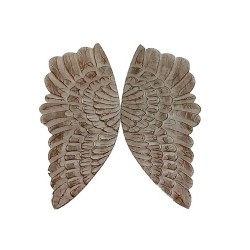 Декорация за стена DKD Home Decor MDF Криле (60 x 4 x 90 cm) Декорация за стена DKD Home Decor MDF Криле (60 x 4 x 90 cm) - Сувенири, Подаръци, Свещи