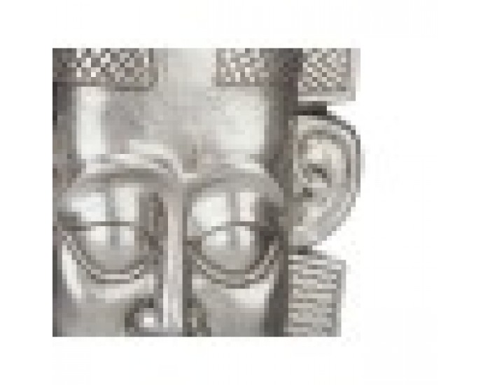 Декоративна фигурка Индианец Сребрист 17,5 x 36 x 10,5 cm (4 броя)