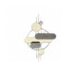 Декорация за стена DKD Home Decor Сив Златен Метал PVC Модерен (130 x 5 x 80,6 cm) Декорация за стена DKD Home Decor Сив Златен Метал PVC Модерен (130 x 5 x 80,6 cm) - Сувенири, Подаръци, Свещи