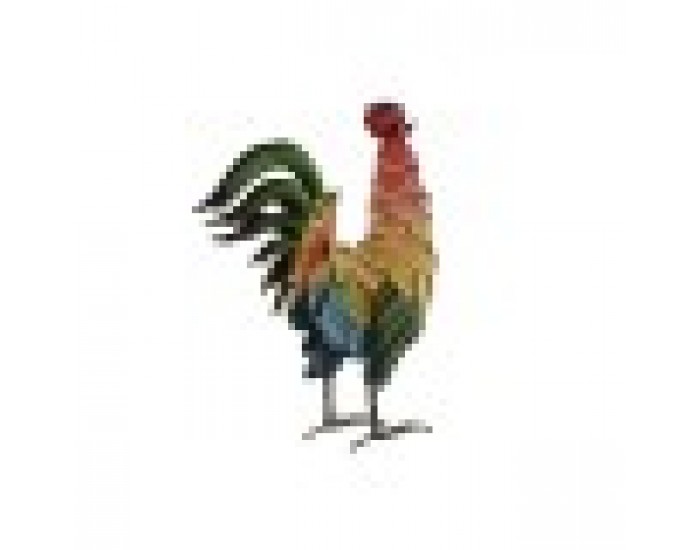 Декоративна фигурка Home ESPRIT Многоцветен Петел 39,5 X 15 X 42 cm (2 броя)