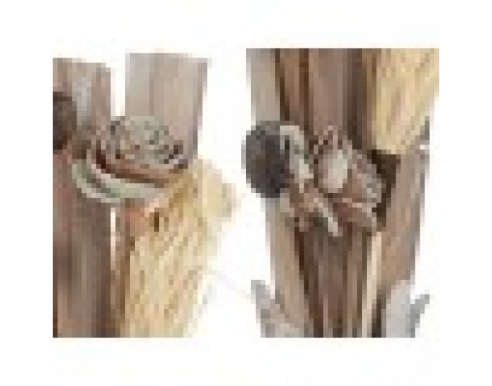 Корсажи Сив Оранжев Розов Естествен 15 x 35 x 5 cm (48 броя)