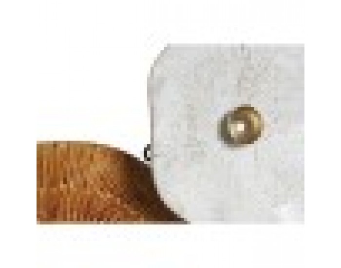 Декорация за стена DKD Home Decor Метал теракота Бял Кръгове (91 x 5 x 50 cm) (2 броя)