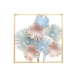 Декорация за стена DKD Home Decor Метал (90 x 7 x 90 cm) Декорация за стена DKD Home Decor Метал (90 x 7 x 90 cm) - Сувенири, Подаръци, Свещи