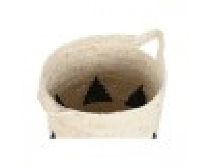 Комплект кошове Home ESPRIT Черен Сив Естествен Морска трева Boho 33 x 33 x 40 cm (2 броя)