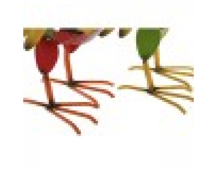 Декоративна фигурка Home ESPRIT Многоцветен Петел 37 X 15,5 X 44,5 cm (2 броя)