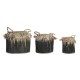 Игра на Кошници DKD Home Decor Колониален (44 x 44 x 48 cm) Игра на Кошници DKD Home Decor Колониален (44 x 44 x 48 cm)
