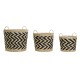 Игра на Кошници DKD Home Decor влакно (40 x 40 x 35 cm) Игра на Кошници DKD Home Decor влакно (40 x 40 x 35 cm)
