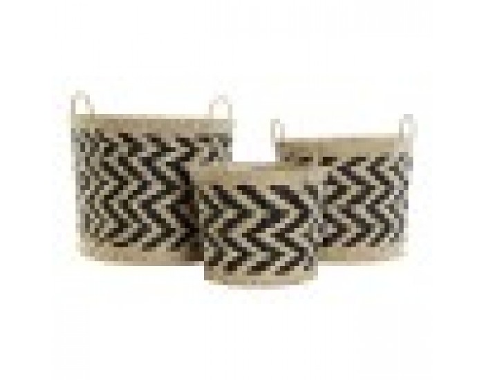 Игра на Кошници DKD Home Decor влакно (40 x 40 x 35 cm) Игра на Кошници DKD Home Decor влакно (40 x 40 x 35 cm)