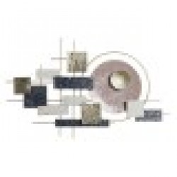 Декорация за стена DKD Home Decor Син Бял Многоцветен Златен Абстрактен Модерен 30 x 40 cm 110 x 6,4 x 68 cm Декорация за стена DKD Home Decor Син Бял Многоцветен Златен Абстрактен Модерен 30 x 40 cm 110 x 6,4 x 68 cm - Сувенири, Подаръци, Свещи