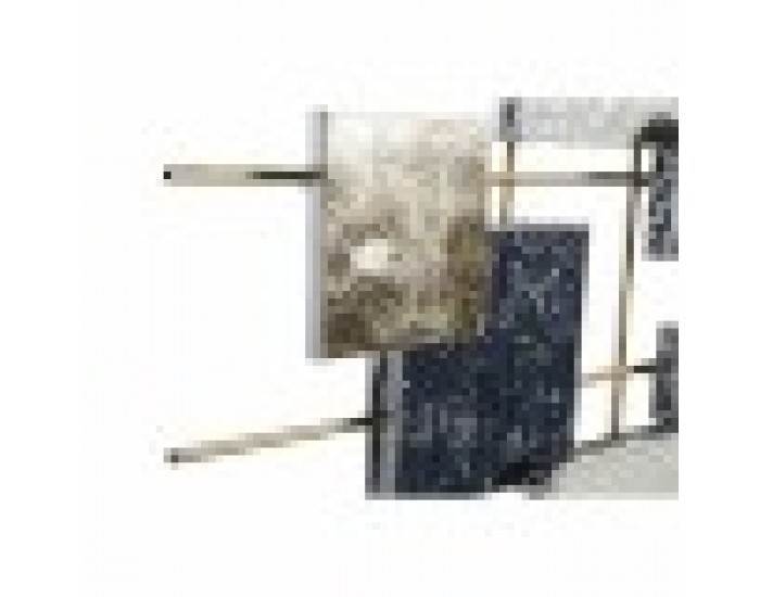 Декорация за стена DKD Home Decor Син Бял Многоцветен Златен Абстрактен Модерен 30 x 40 cm 110 x 6,4 x 68 cm