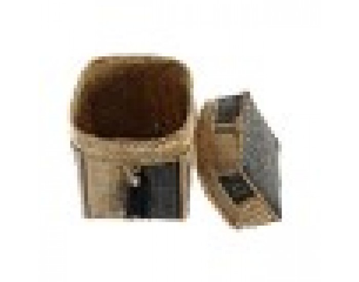 Игра на Кошници DKD Home Decor Естествен Бамбук (3 Части) (32 x 32 x 40 cm)