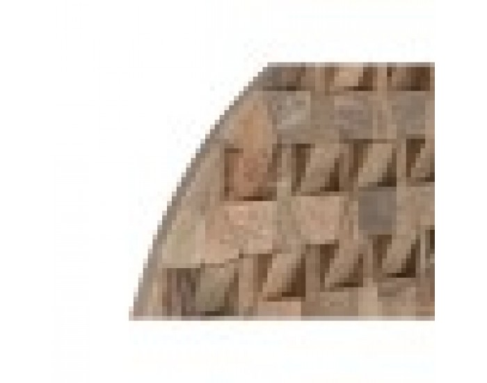 Декорация за стена Home ESPRIT Естествен Модерен 80 x 4 x 80 cm