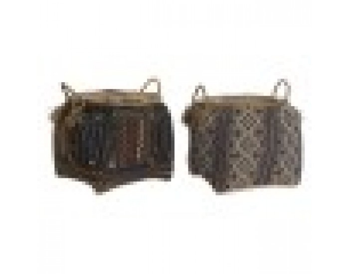 Кошница DKD Home Decor Естествено влакно 41 x 41 x 40 cm Boho (2 броя) Кошница DKD Home Decor Естествено влакно 41 x 41 x 40 cm Boho (2 броя)