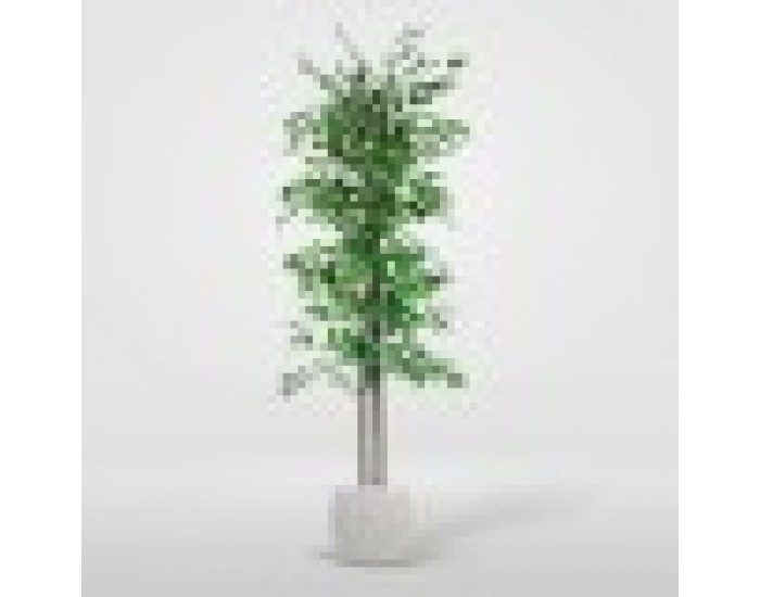 Дърво Home ESPRIT полиестер Дървен 80 x 80 x 180 cm