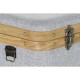 Комплект Декоративни Кутии DKD Home Decor Сив Дървен полиестер (3 pcs)
