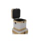 Комплект Декоративни Кутии DKD Home Decor Сив Дървен полиестер (3 pcs)