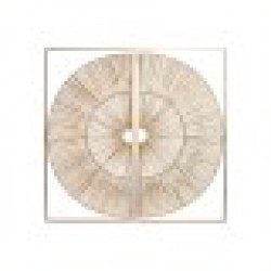 Декорация за стена Home ESPRIT Златен Естествен 50 x 2 x 100 cm (2 Части) Декорация за стена Home ESPRIT Златен Естествен 50 x 2 x 100 cm (2 Части) - Сувенири, Подаръци, Свещи