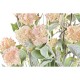 Декоративно Растение DKD Home Decor Ваза Порцелан Розов Светло розово PVC (20 x 20 x 78 cm) (2 броя)