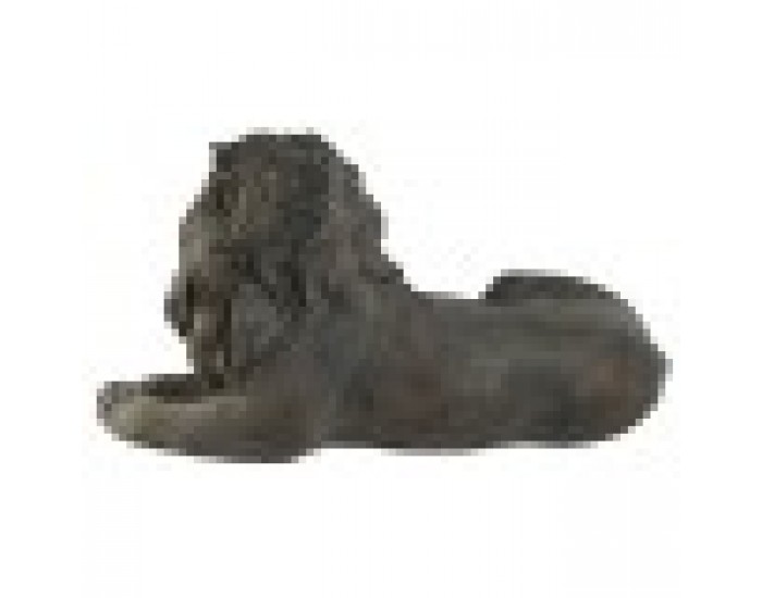 Декоративна фигурка Home ESPRIT Сив Лъв 80 x 36 x 39 cm