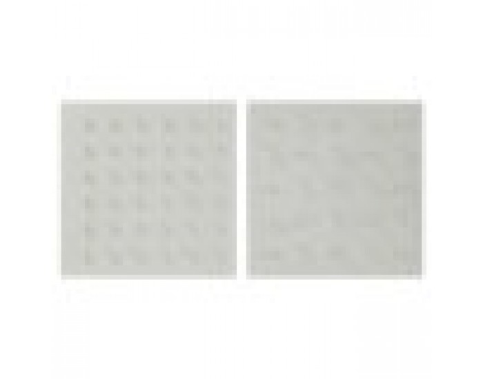 Декорация за стена Home ESPRIT Бял Дървен MDF Модерен 80 x 6,5 x 80 cm