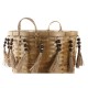 Игра на Кошници DKD Home Decor Многоцветен Бамбук Boho 49 x 45 x 54 cm