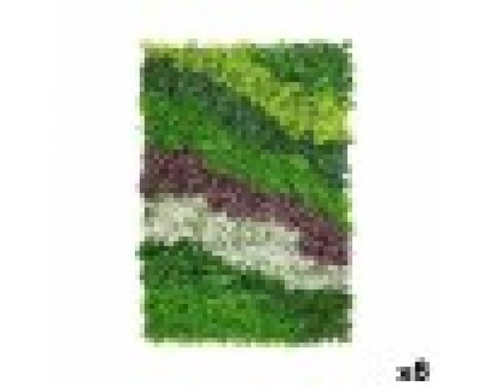 Комплект за Вертикална Градина Поле с цветя Многоцветен Пластмаса 100 x 5 x 150 cm (8 броя)