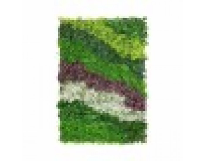 Комплект за Вертикална Градина Поле с цветя Многоцветен Пластмаса 100 x 5 x 150 cm (8 броя)