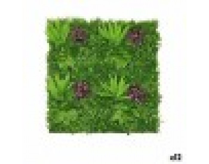 Комплект за Вертикална Градина орлова папрат Многоцветен Пластмаса 100 x 7 x 100 cm (12 броя)