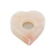 Поставка за свещ DKD Home Decor Розов Естествен Сол 11 x 11 x 5 cm (2 броя)