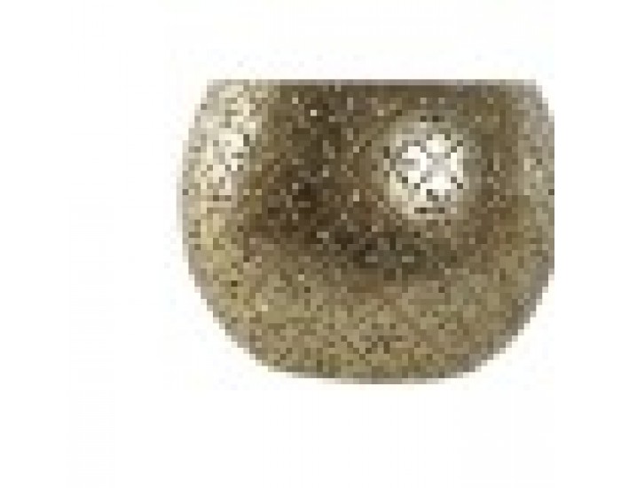 Поставка за свещ Home ESPRIT Златен Метал Кристал 13,5 x 13,5 x 11,5 cm