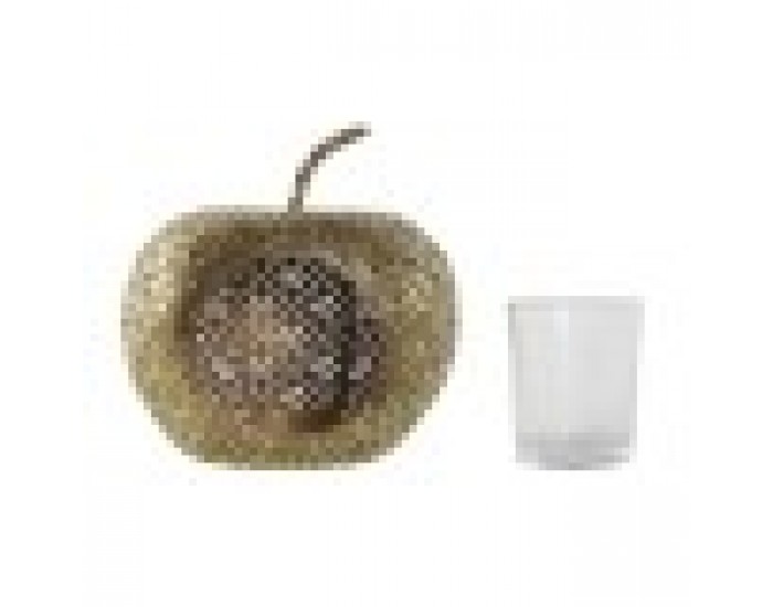 Поставка за свещ Home ESPRIT Златен Метал Кристал 14 x 14 x 13 cm Поставка за свещ Home ESPRIT Златен Метал Кристал 14 x 14 x 13 cm