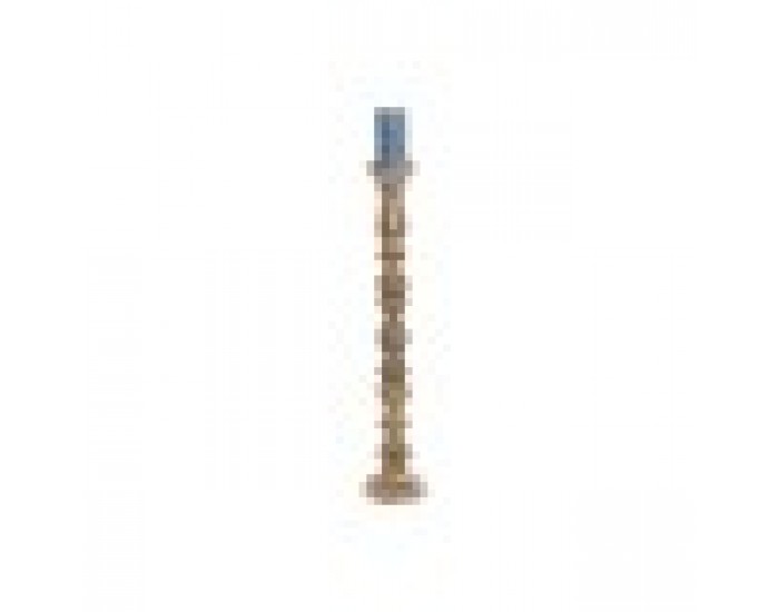 Канделабър Home ESPRIT Кафяв Дърво манго Естествен романтичен 15 x 15 x 76 cm