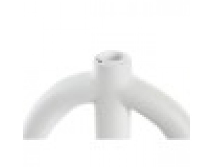 Канделабър DKD Home Decor Scandi 21,5 x 21,5 x 23 cm Бял Смола