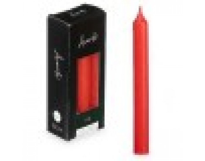 Комплект Свещи Червен 2 x 2 x 15 cm (12 броя)