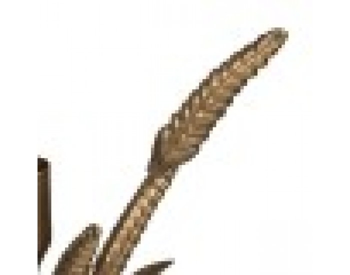 Поставка за свещ Златен Желязо Ø 23 cm 23 x 23 x 34 cm