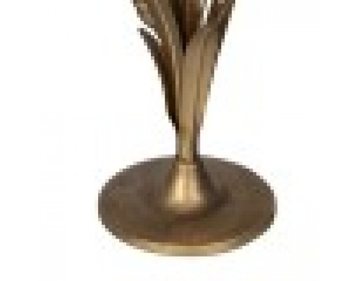 Поставка за свещ Златен Желязо Ø 23 cm 23 x 23 x 34 cm