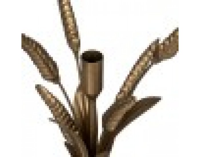 Поставка за свещ Златен Желязо Ø 23 cm 23 x 23 x 34 cm