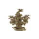 Канделабър DKD Home Decor Цвете Златен Смола (26 x 12 x 23 cm)
