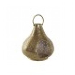 Поставка за свещ Home ESPRIT Златен Метал Кристал 25 x 25 x 26,5 cm - Сувенири, Подаръци, Свещи