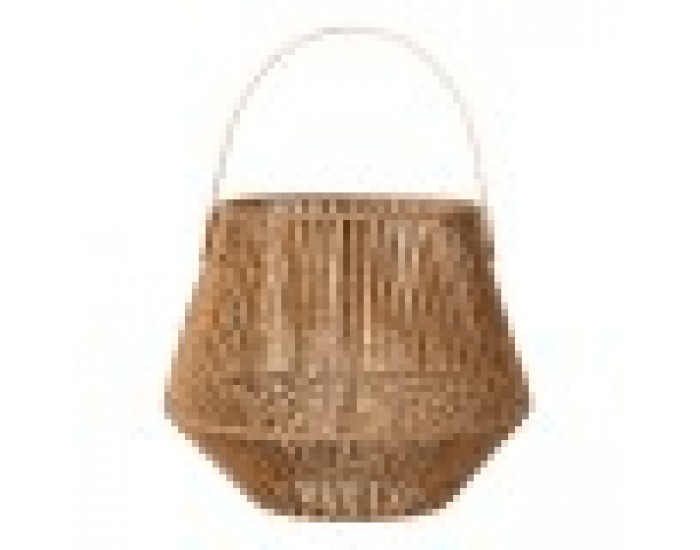 Latern 33 x 33 x 27 cm Поставка за свещ Естествен Естествено влакно Latern 33 x 33 x 27 cm Поставка за свещ Естествен Естествено влакно