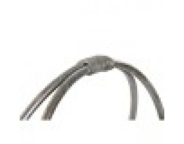 Поставка за свещ Home ESPRIT Сребрист Метал 38 x 16 x 38,5 cm 38 x 16 x 39 cm (2 броя)