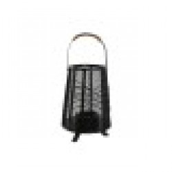 Поставка за свещ Home ESPRIT Черен Метал 23 x 23 x 31,5 cm - Сувенири, Подаръци, Свещи